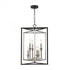 Elk Salinger 6 Light Pendant In Charcoal Model: 12236/6