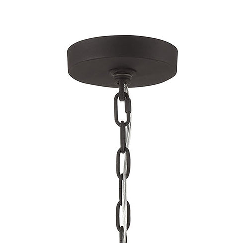 Elk Salinger 6 Light Pendant In Charcoal Model: 12236/6