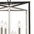 Elk Salinger 6 Light Pendant In Charcoal Model: 12236/6
