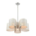 Elk Santa Barbara 5 Light Chandelier In Polished Model: 60154/5