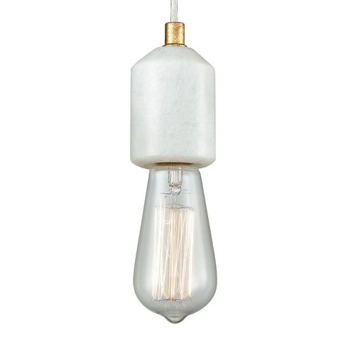 Elk Socketholder 1 Light Mini Pendant In Antique Model: 33230/1