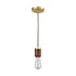 Elk Socketholder 1 Light Mini Pendant In Satin Model: 33225/1