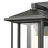 Elk Solitude 1 Light Sconce In Matte Black With Model: 87134/1