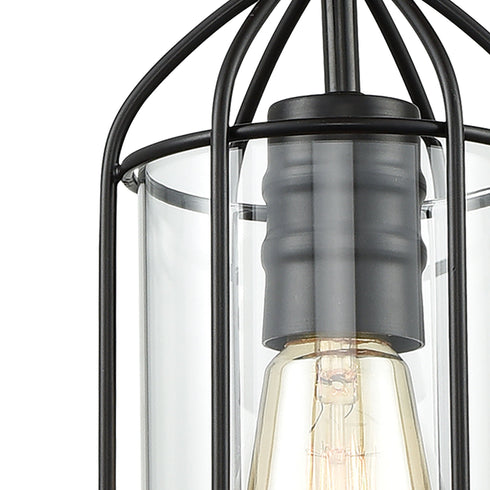 Elk Southwick 1 Light Mini Pendant In Oil Rubbed Model: 46284/1