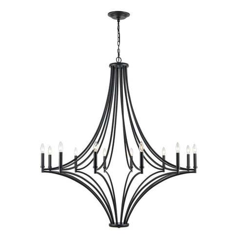 Elk Spanishvilla Chandelier Model: 33438/12