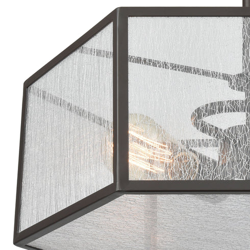 Elk Spencer 2 Light Semi Flush In Oil Rubbed Model: 10351/2