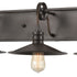 Elk Spindle Wheel 3 Light Vanity Light In Oil Model: 69086/3