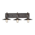 Elk Spindle Wheel 3 Light Vanity Light In Oil Model: 69086/3