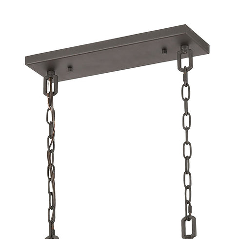 Elk Starlight 6 Light Linear Chandelier In Model: 11186/6