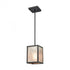 Elk Stasis 1 Light Mini Pendant In Oil Rubbed Model: 16182/1