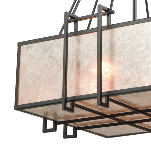 Elk Stasis 4 Light Chandlier In Oil Rubbed Bronze Model: 16185/4