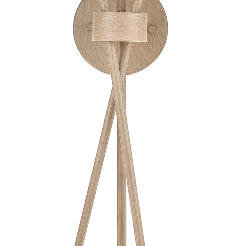 Elk Stix 1 Light Sconce In Light Wood With Seedy Model: 57280/1