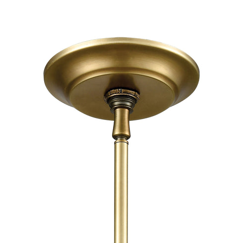 Elk Sturgis 1 Light Mini Pendant In Satin Brass Model: 33120/1