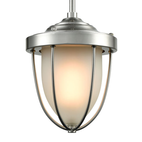 Elk Sturgis 1 Light Mini Pendant In Satin Nickel Model: 33110/1