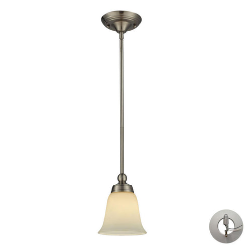 Elk Sullivan 1 Light Pendant In Brushed Nickel Model: 11501/1-LA