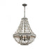 Elk Summerton 5 Light Chandlier In Washed Gray Model: 33194/5
