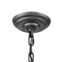 Elk Sunderland 1 Light Mini Pendant In Silvered Model: 56640/1