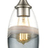 Elk Sutter Creek 1 Light Mini Pendant In Satin Model: 25098/1