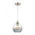 Elk Sutter Creek 1 Light Mini Pendant In Satin Model: 25099/1