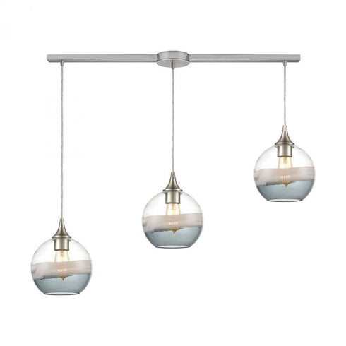 Elk Sutter Creek 3 Light Linear Mini Pendant Model: 25099/3L