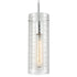 Elk Swirl 1 Light Mini Pendant In Polished Chrome Model: 56595/1