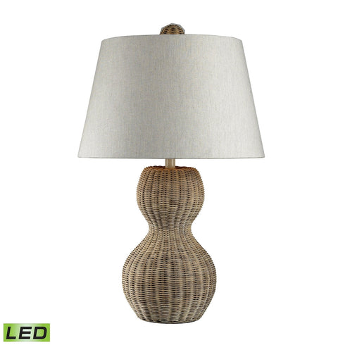 Elk Sycamore Hill Table Lamp In Rattan With Model: 111-1088-LED