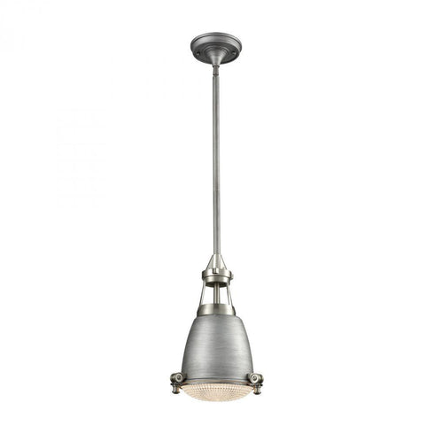 Elk Sylvester 1 Light Mini Pendant In Satin Model: 65283/1
