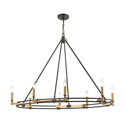 Elk Talia 8 Light Island Light In Oil Rubbed Model: 15607/8