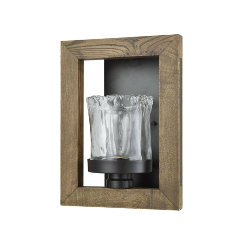 Elk Timberwood 1 Light Wall Lamp In Oil Rubbed Model: 33070/1