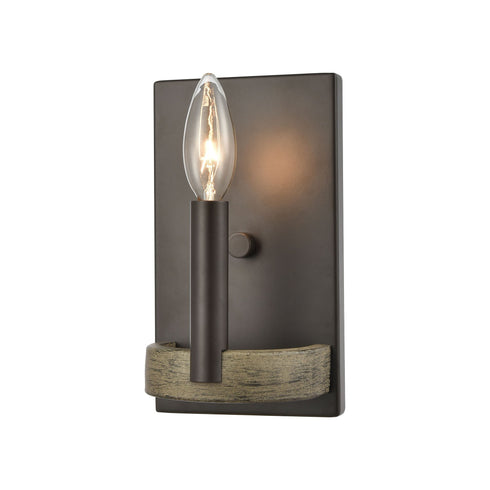 Elk Transitions 1 Light Sconce In Oil Rubbed Model: 12310/1
