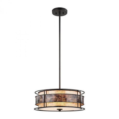 Elk Tremont 3 Light Chandelier In Tiffany Bronze Model: 70263/3