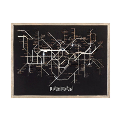 Elk Tubetime Wood Framed Wall Decor In Grey And Model: 351-10238