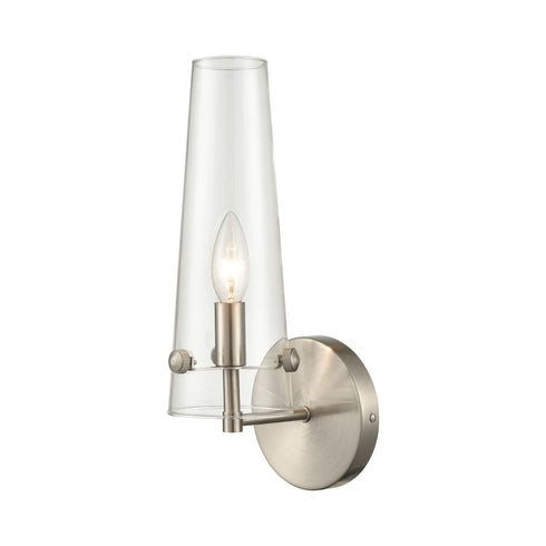 Elk Valante 1 Light Sconce In Satin Nickel With Model: 47224/1