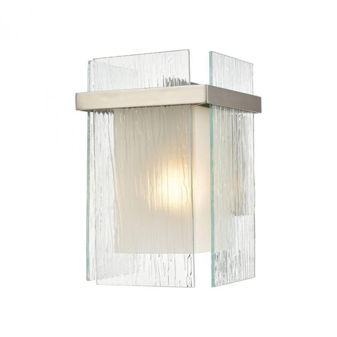 Elk Vellis 1 Light Sconce In Satin Nickel With Model: 32327/1