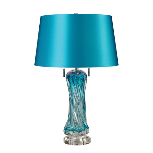 Elk Vergato Free Blown Glass 2 Light Table Lamp Model: D2664