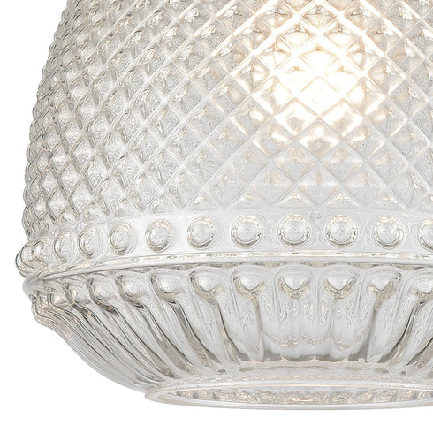 Elk Victoriana 1 Light Mini Pendant In Polished Model: 56590/1