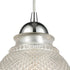 Elk Victoriana 1 Light Mini Pendant In Polished Model: 56590/1