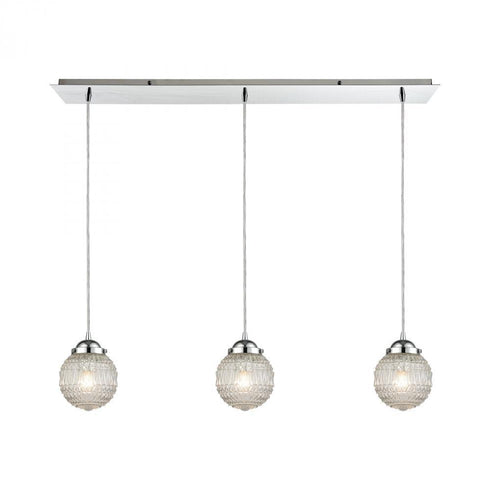 Elk Victoriana 3 Light Linear Mini Pendant Model: 56591/3LP