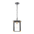 Elk Vincentown 1 Light Hanging In Matte Black Model: 46723/1