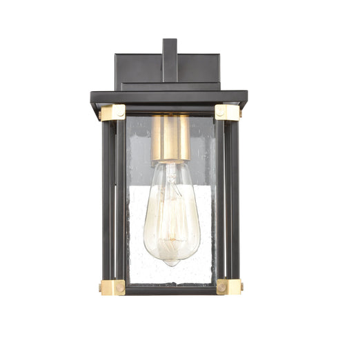 Elk Vincentown 1 Light Sconce In Matte Black With Model: 46720/1