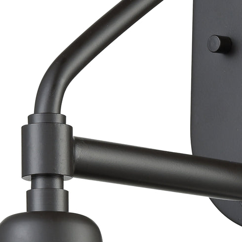 Elk Vinton Station 1 Light Outdoor Wall Lamp In Model: 57152/1