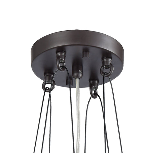 Elk Waterbury 1 Light Mini Pendant In Oil Rubbed Model: 11951/1