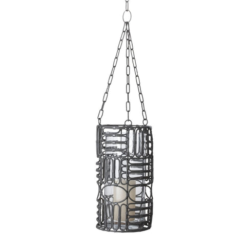 Elk Weathered Gray Oval Ring Lantern Model: 466010