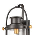 Elk Wexford 1 Light Sconce In Matte Black With Model: 46671/1