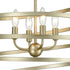 Elk Whirlwind 4 Light Pendant In Aged Silver Model: 81354/4