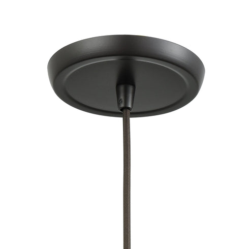 Elk Whisp 4 Light Linear Pendant Fixture In Oil Model: 25122/4LP