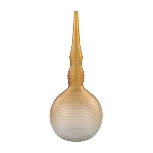 Elk Whorl Tapered Hand Cut Glass Finial Model: 4154-033