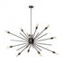 Elk Xenia 14 Light Chandelier In Oil Rubbed Model: 66916/14