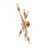 Elk Xenia 6 Light Sconce In Matte Gold Model: 66908/6