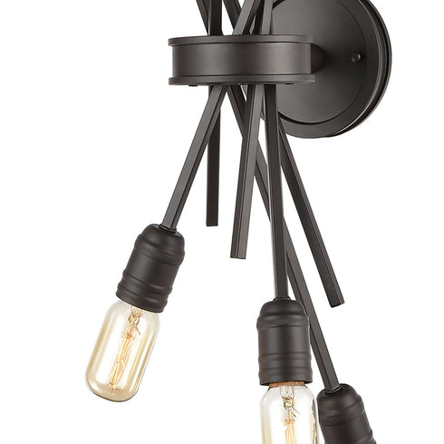 Elk Xenia 6 Light Sconce In Oil Rubbed Bronze Model: 66909/6